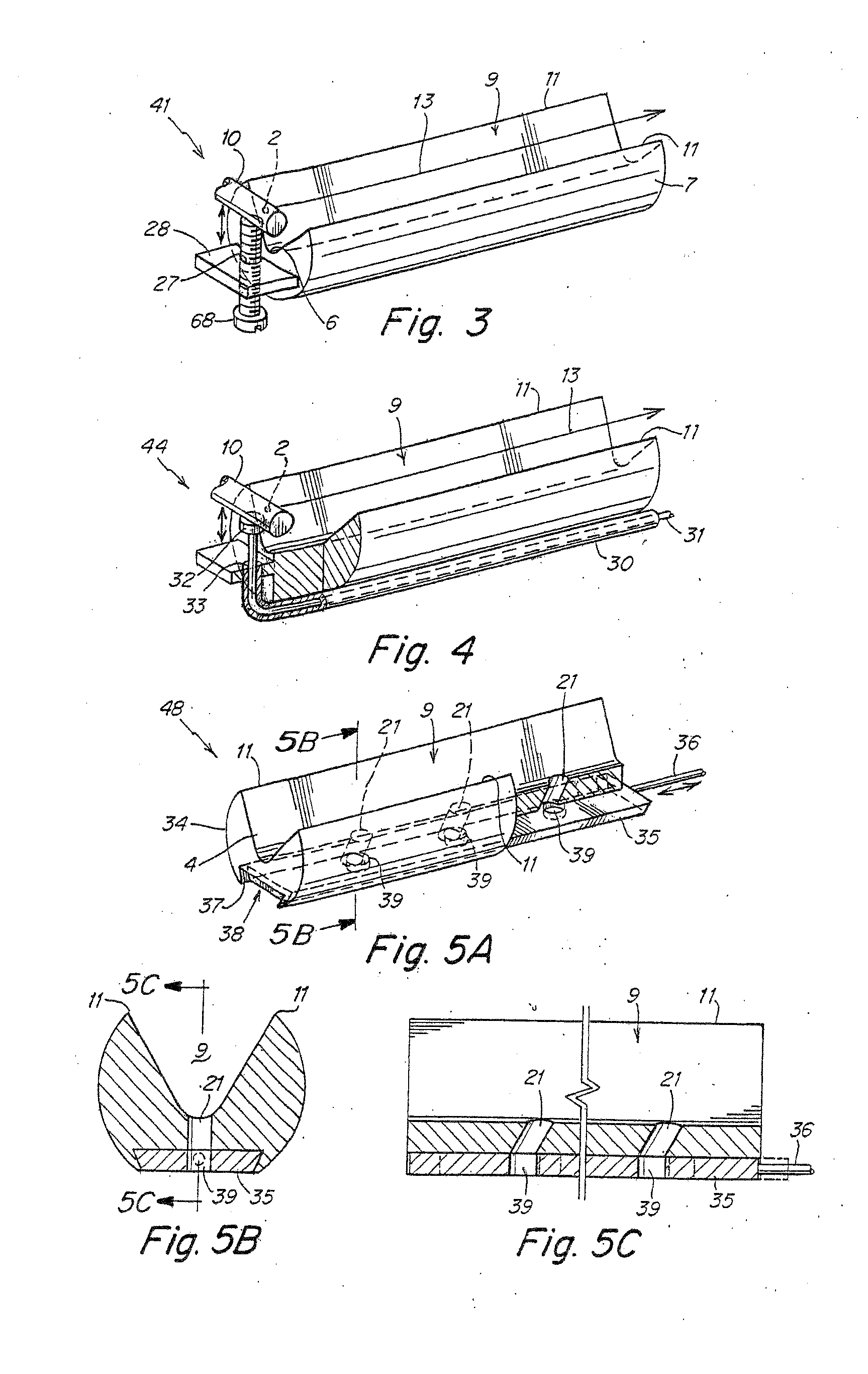 Liquid jet surgical instruments incorporating channel openings aligned along the jet beam