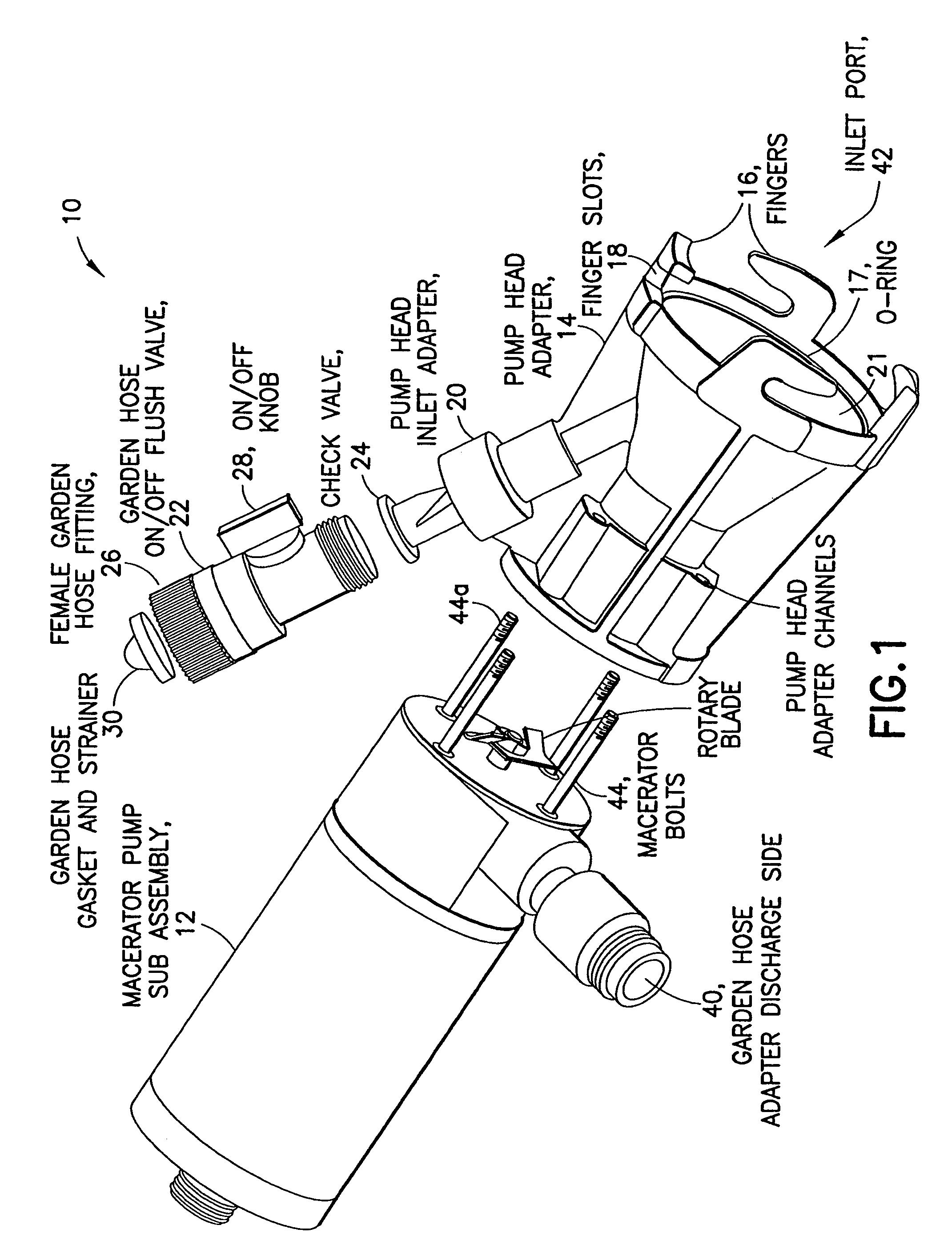 Apparatus for adapting waste disposal pump to waste discharge ports of RV's, RV park systems, trains, airplanes, buses, boats and portable toilet applications, for easy and sanitary disposal of waste holding tanks