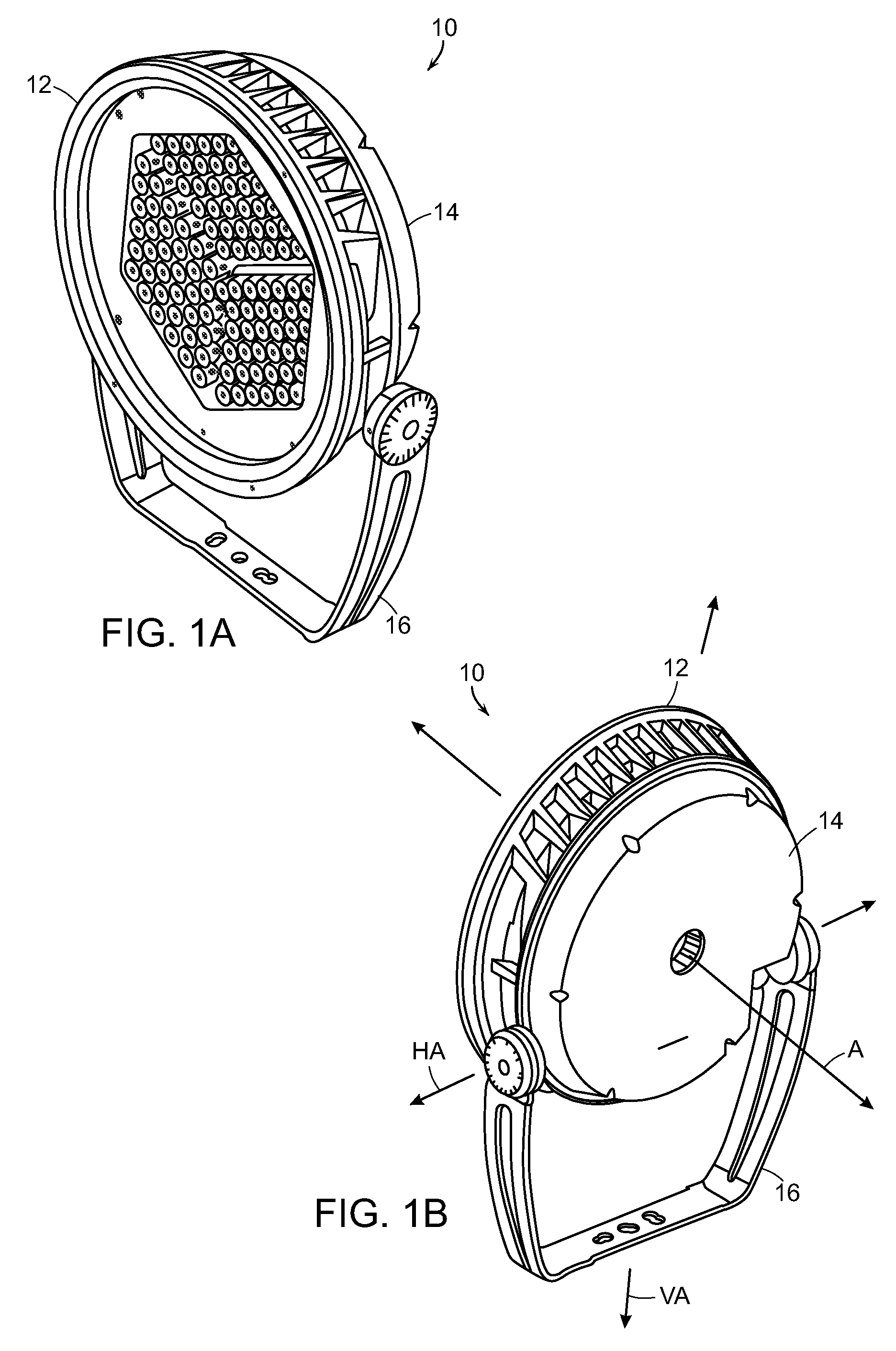 High powered light emitting diode lighting unit