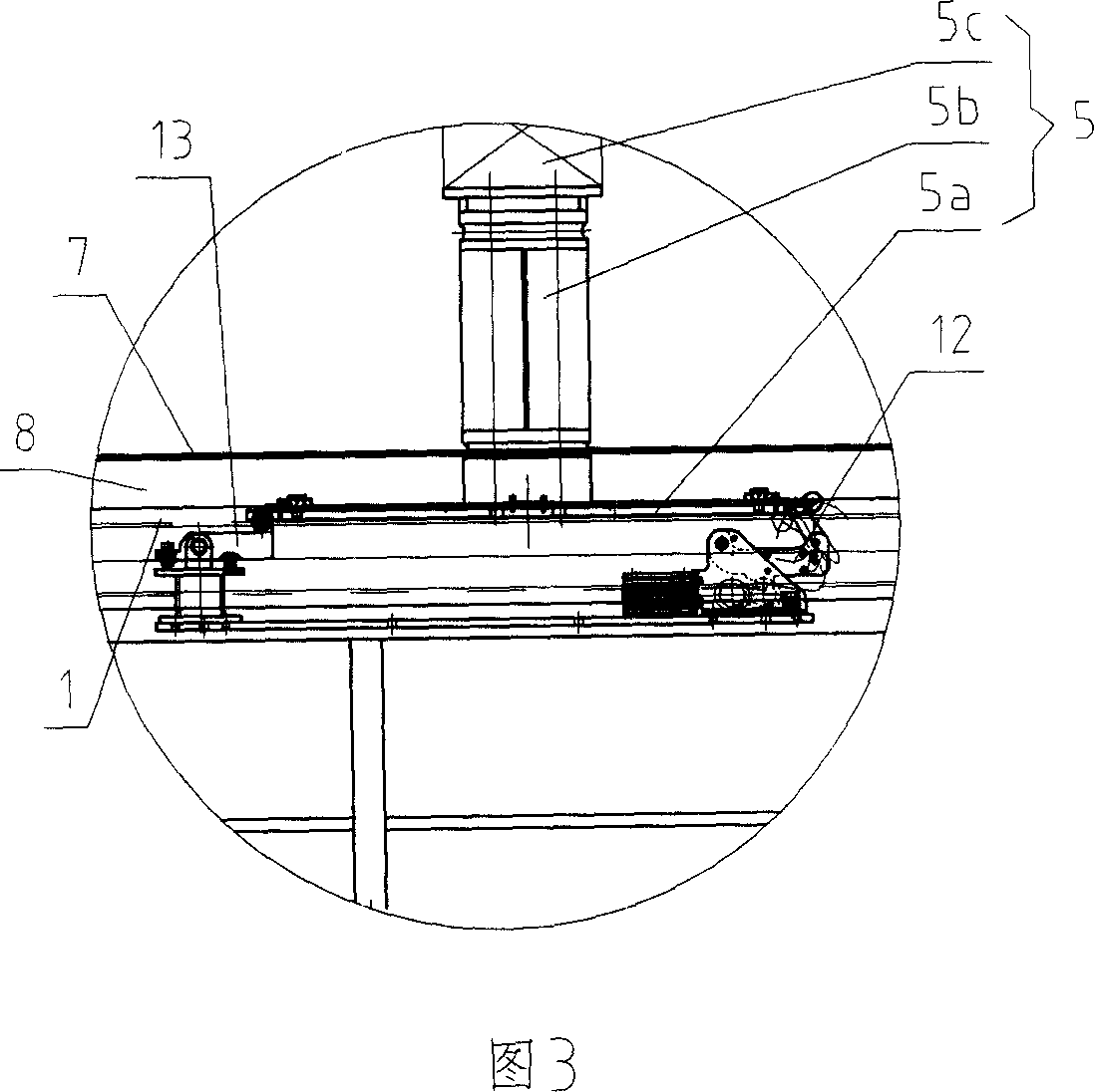 Integrative ground horizontal circular flexible production line for assembling and checking out motorcycle