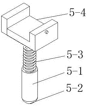 Spraying supporting frame and a spraying device