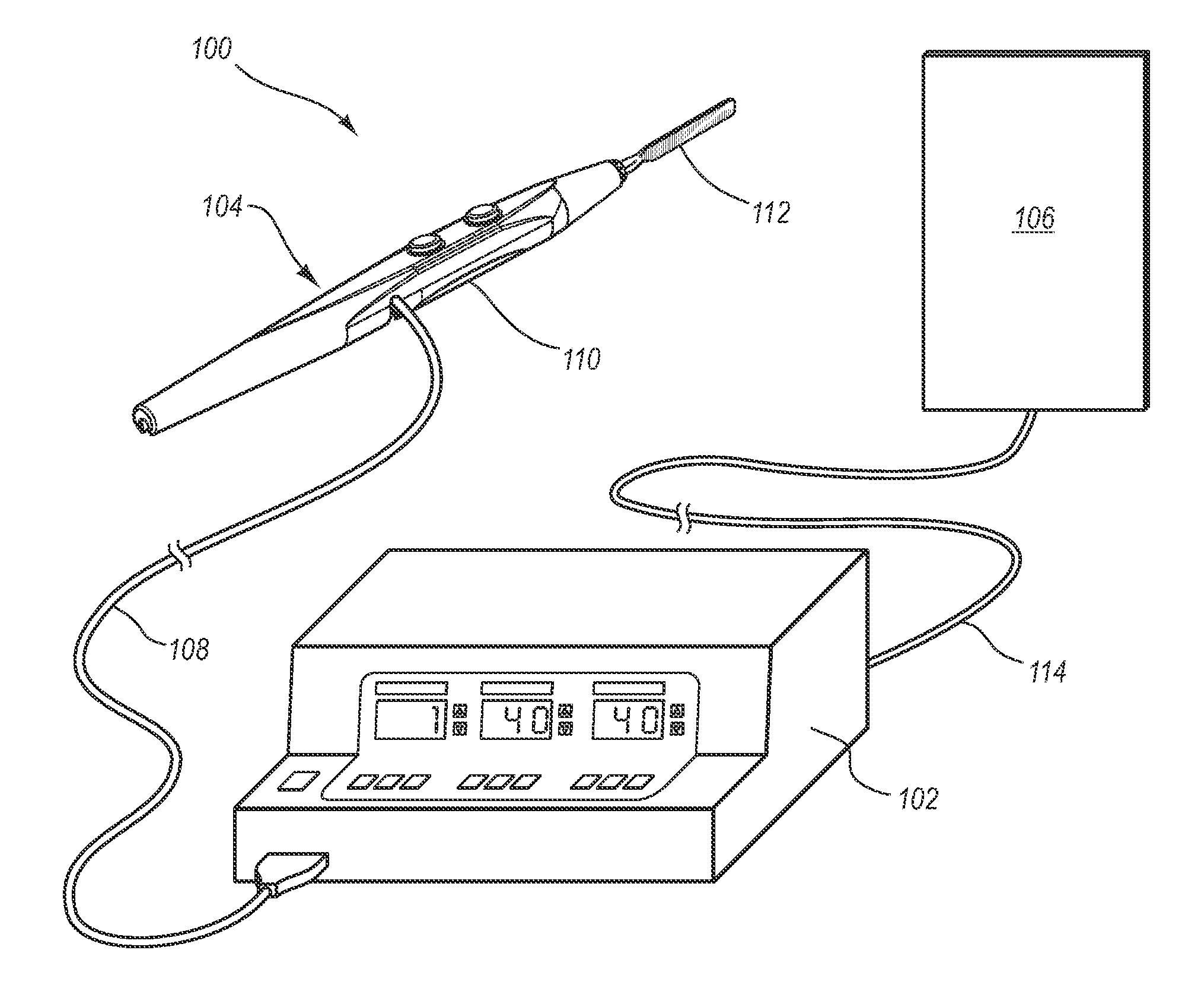 Electrosurgical instrument with adjustable utility conduit