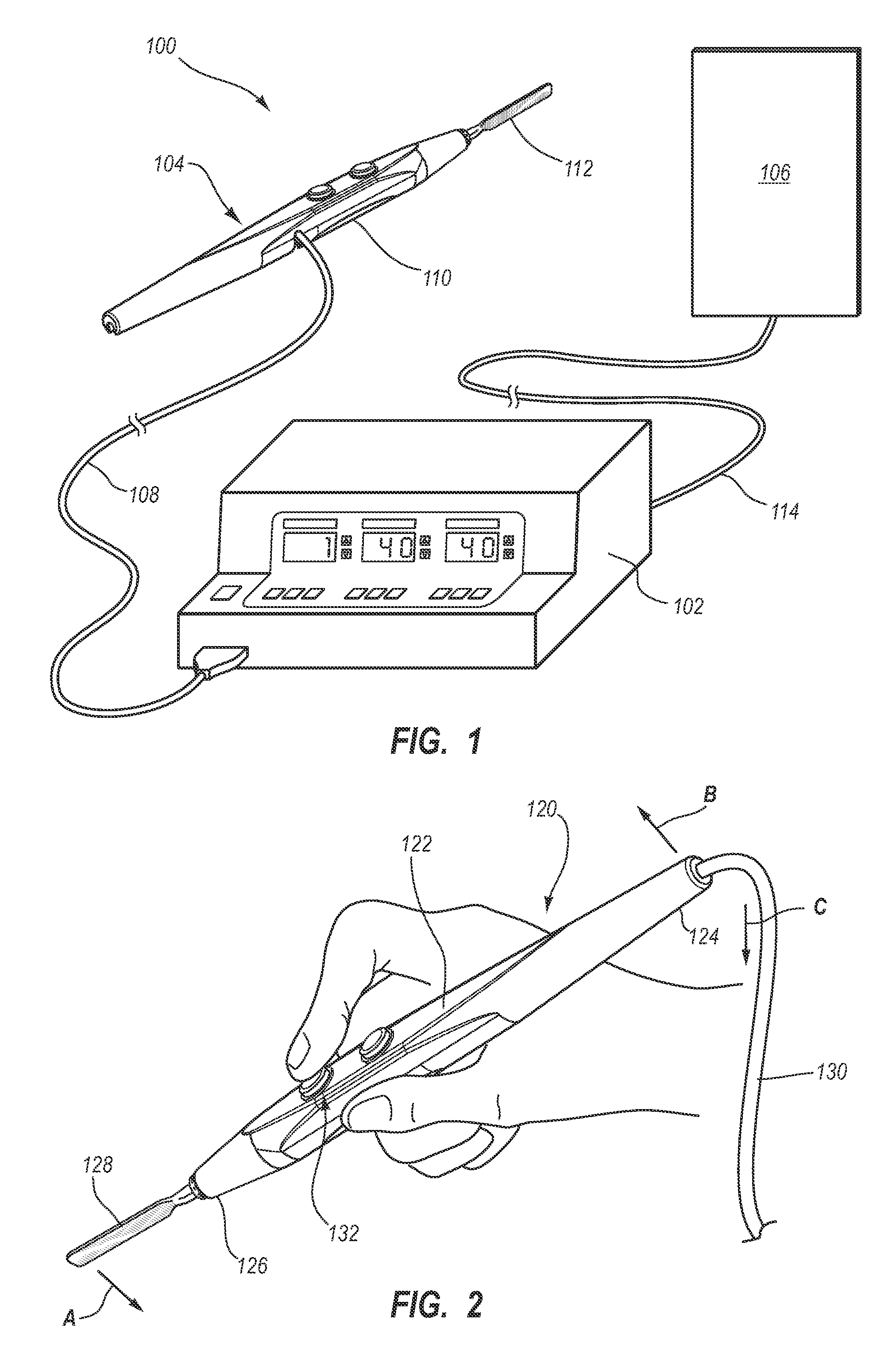 Electrosurgical instrument with adjustable utility conduit