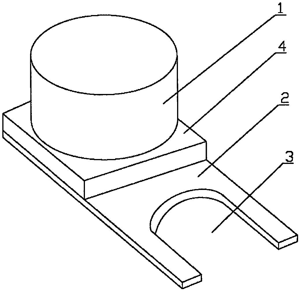 Non-intrusive temperature monitoring sensor