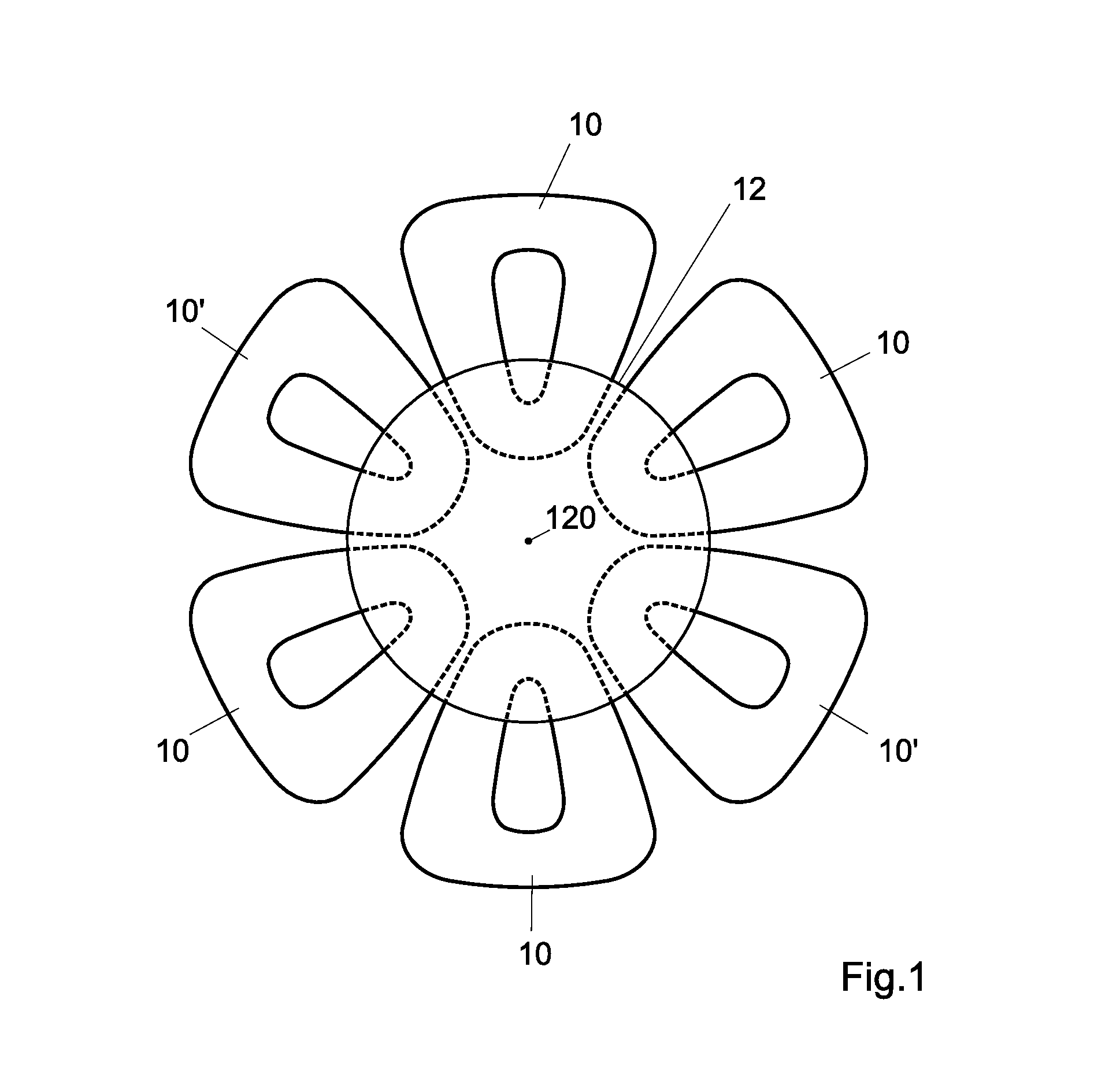 Regulating body for a wristwatch