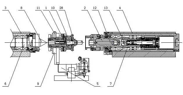 Automatic quick change device for workpiece fixtures for gear shaving machine