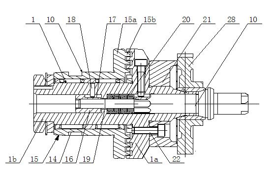 Automatic quick change device for workpiece fixtures for gear shaving machine