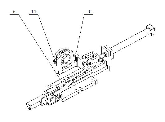 Automatic quick change device for workpiece fixtures for gear shaving machine