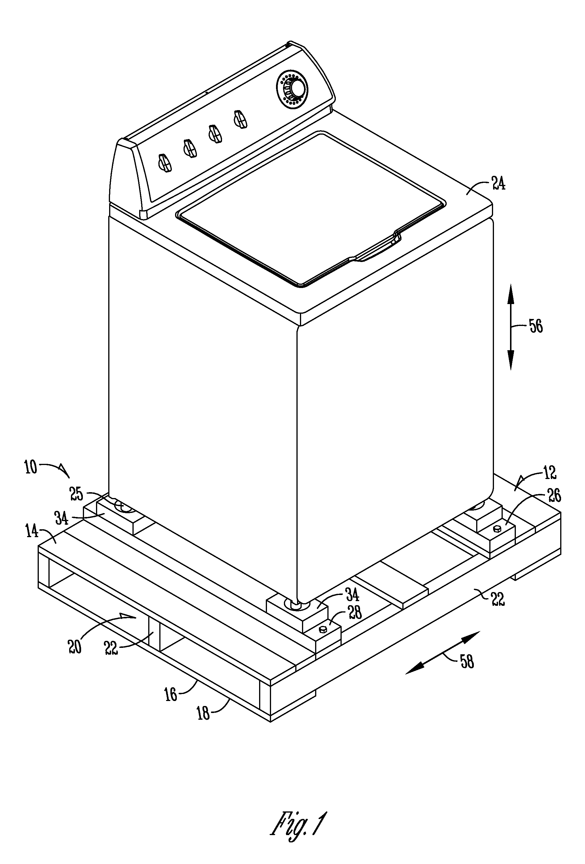 Pallet dampening system