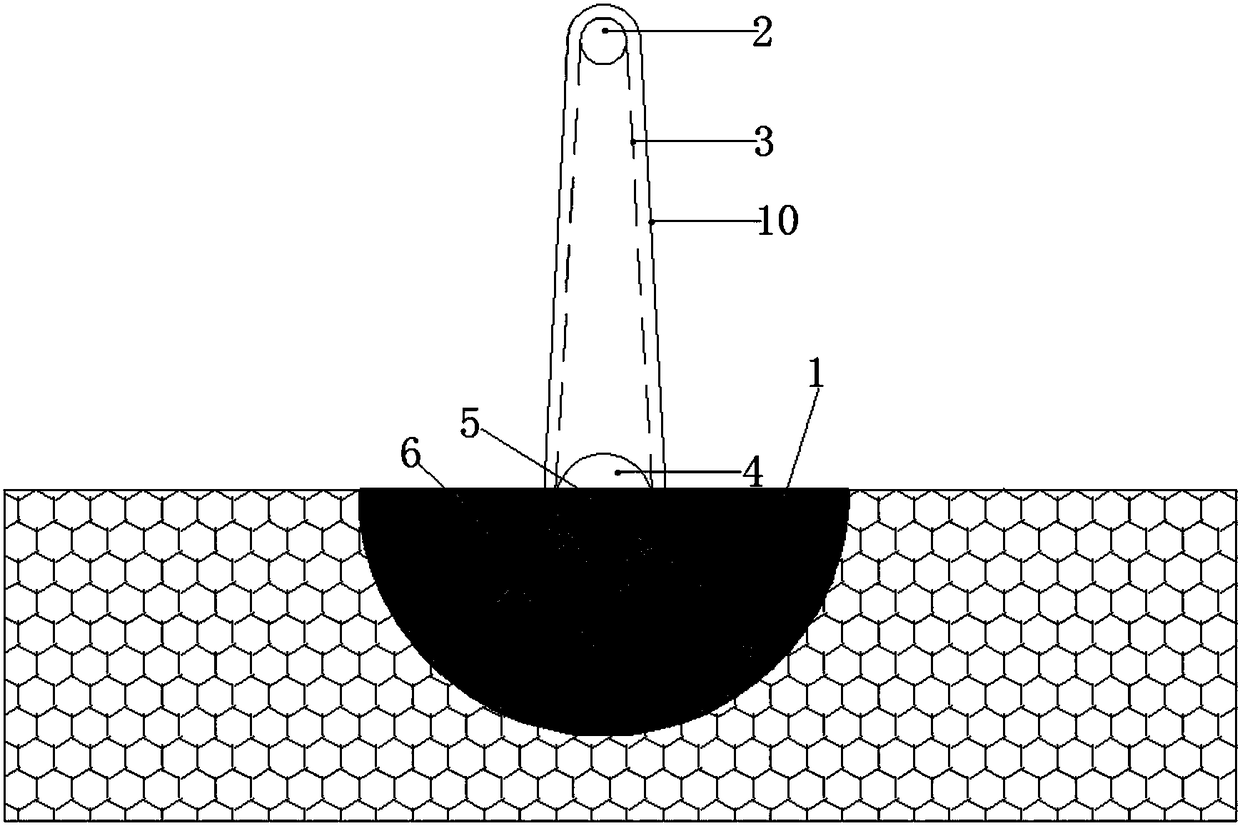 A hidden arc gate