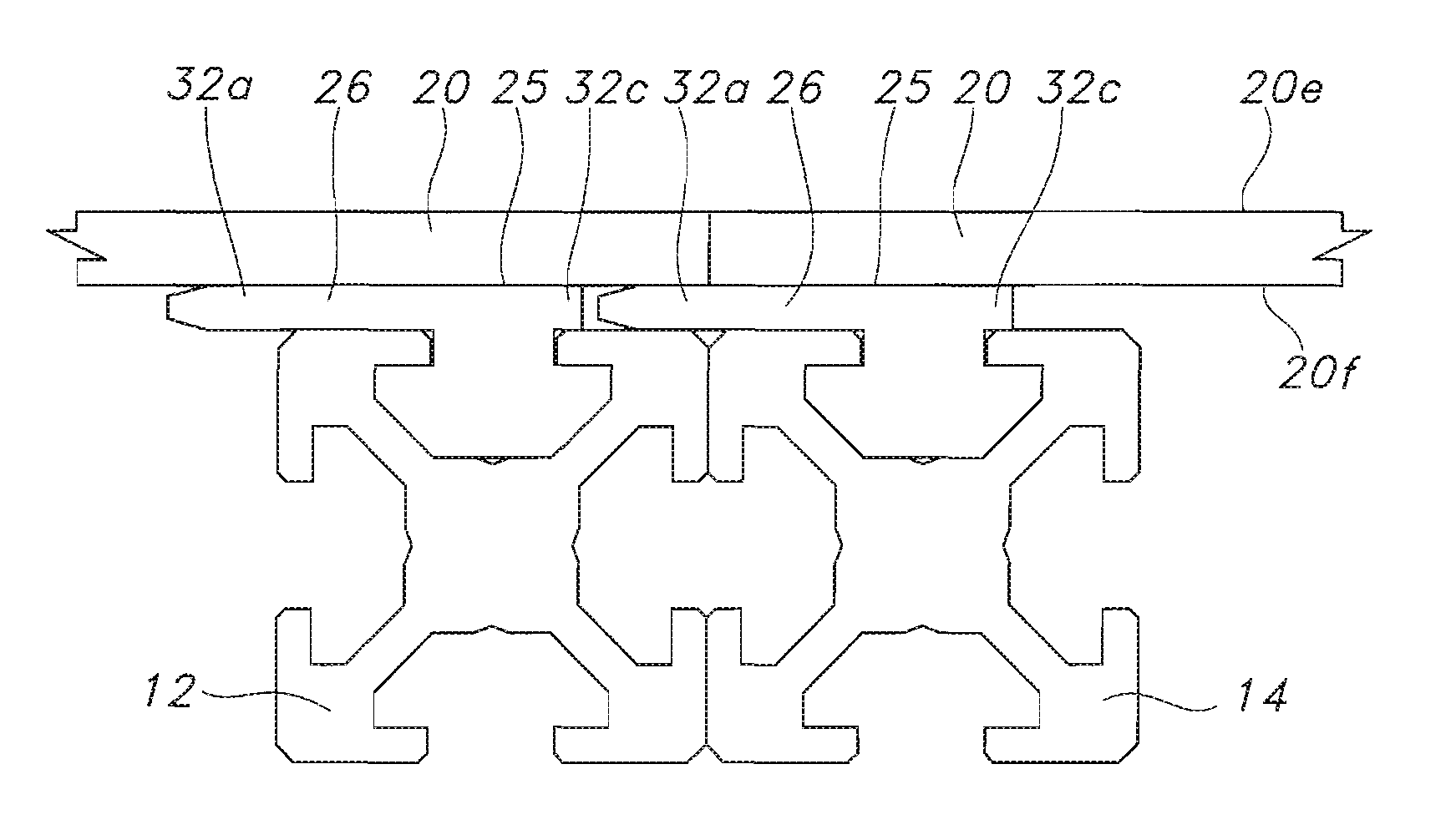 Temporary, non-load bearing wall assembly