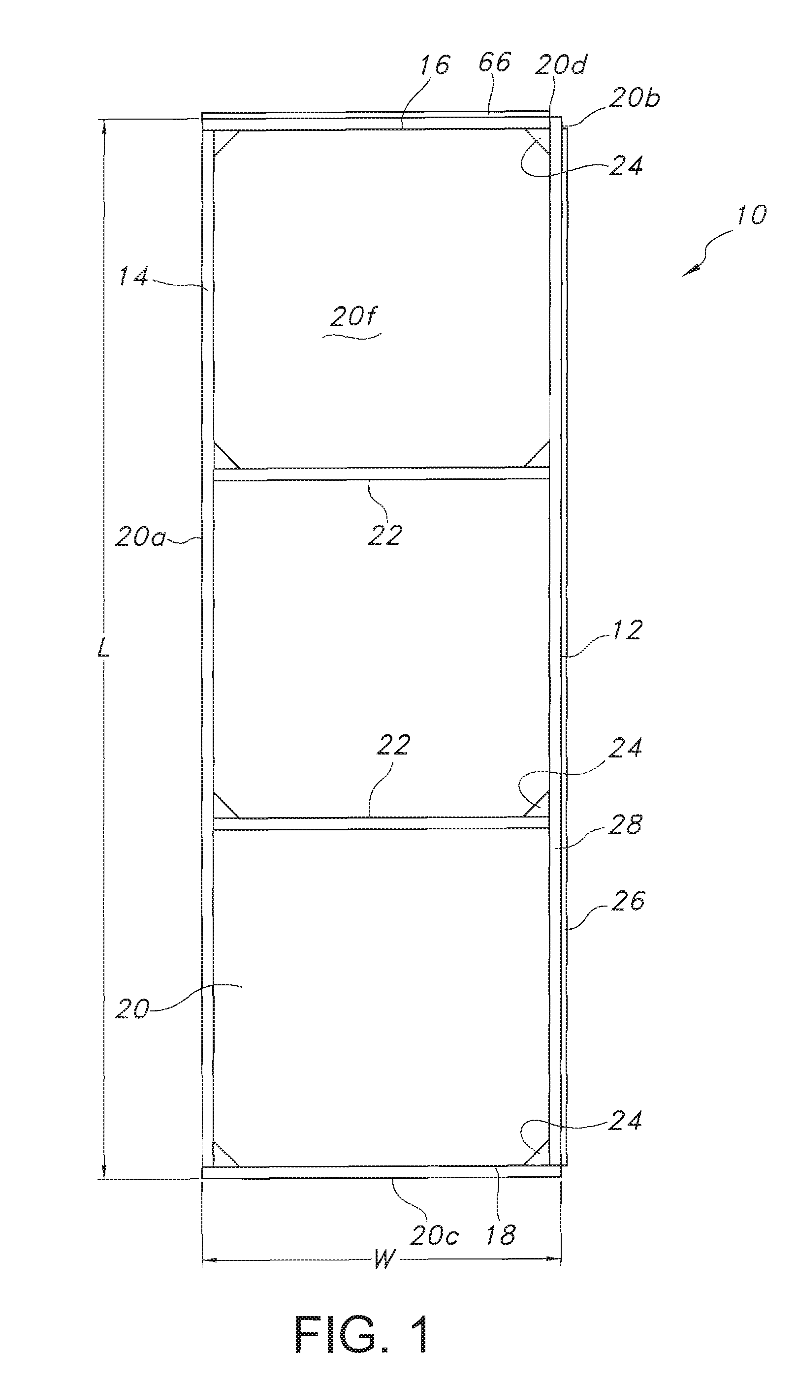 Temporary, non-load bearing wall assembly