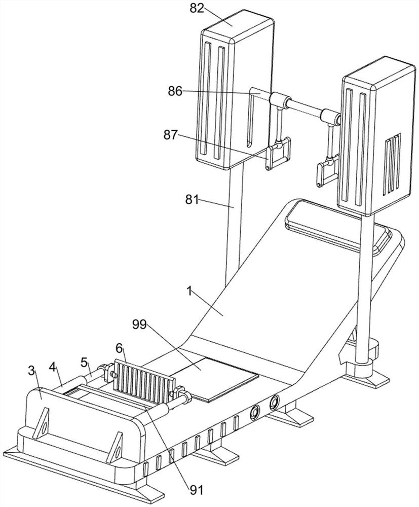 Multifunctional rehabilitation fitness equipment for puerpera