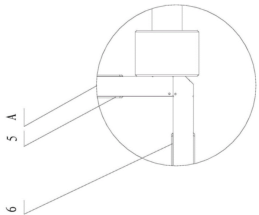 A laser tailor welding positioning device