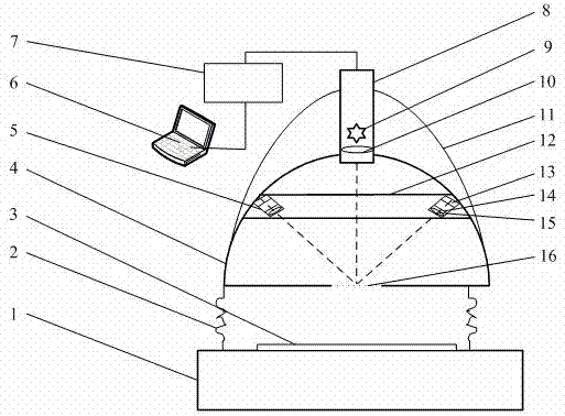 Quick detecting method for hardness of phyllostachys pracecox shoots and device