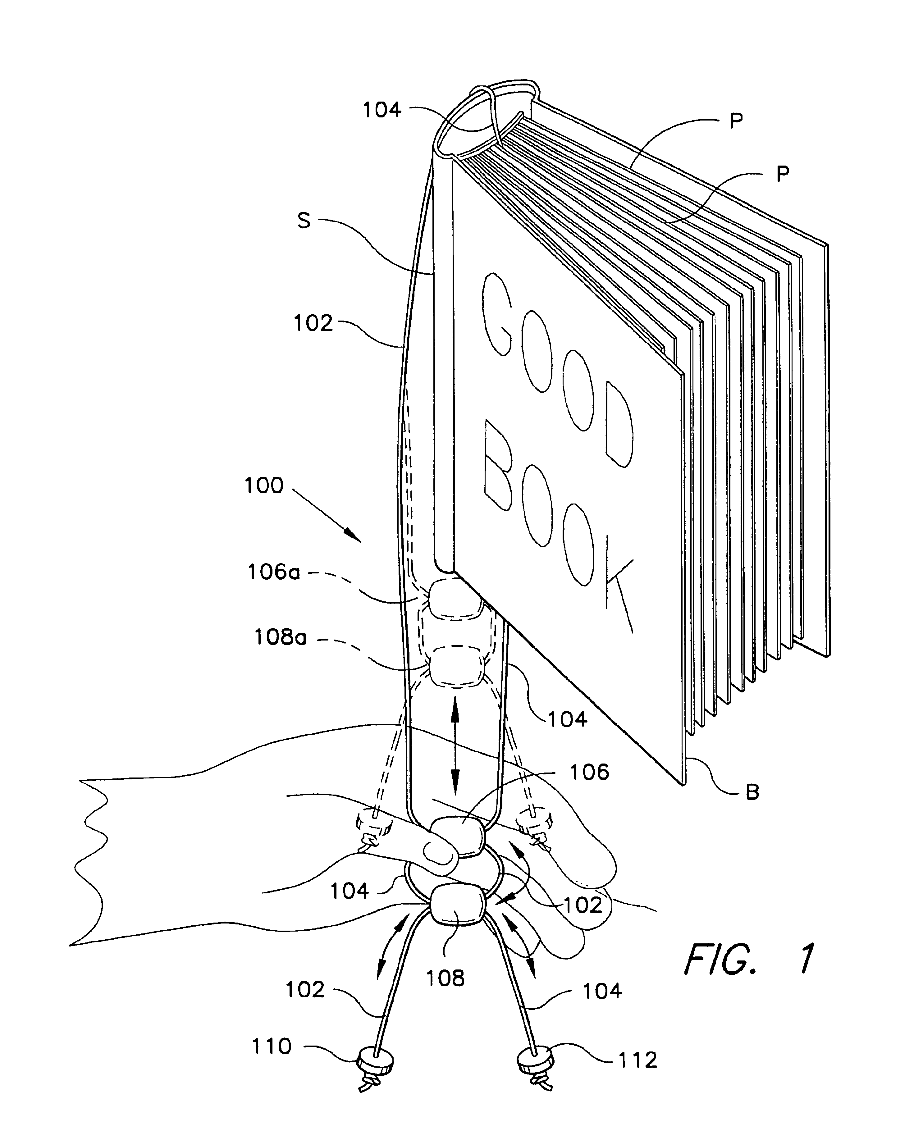 Adjustable bookmark