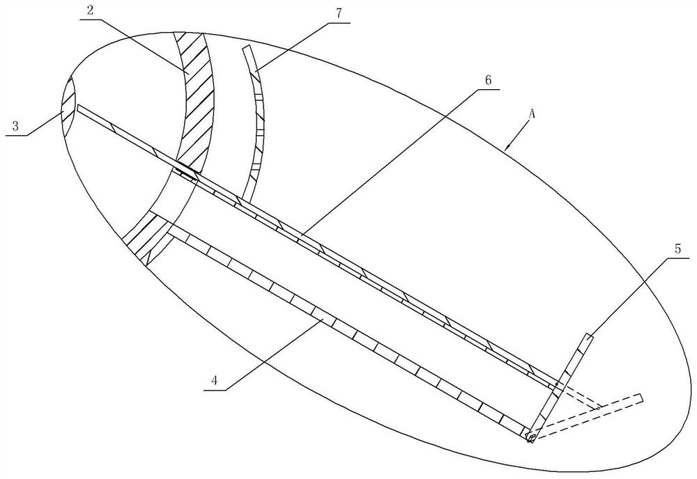 Rubber asphalt mixing device