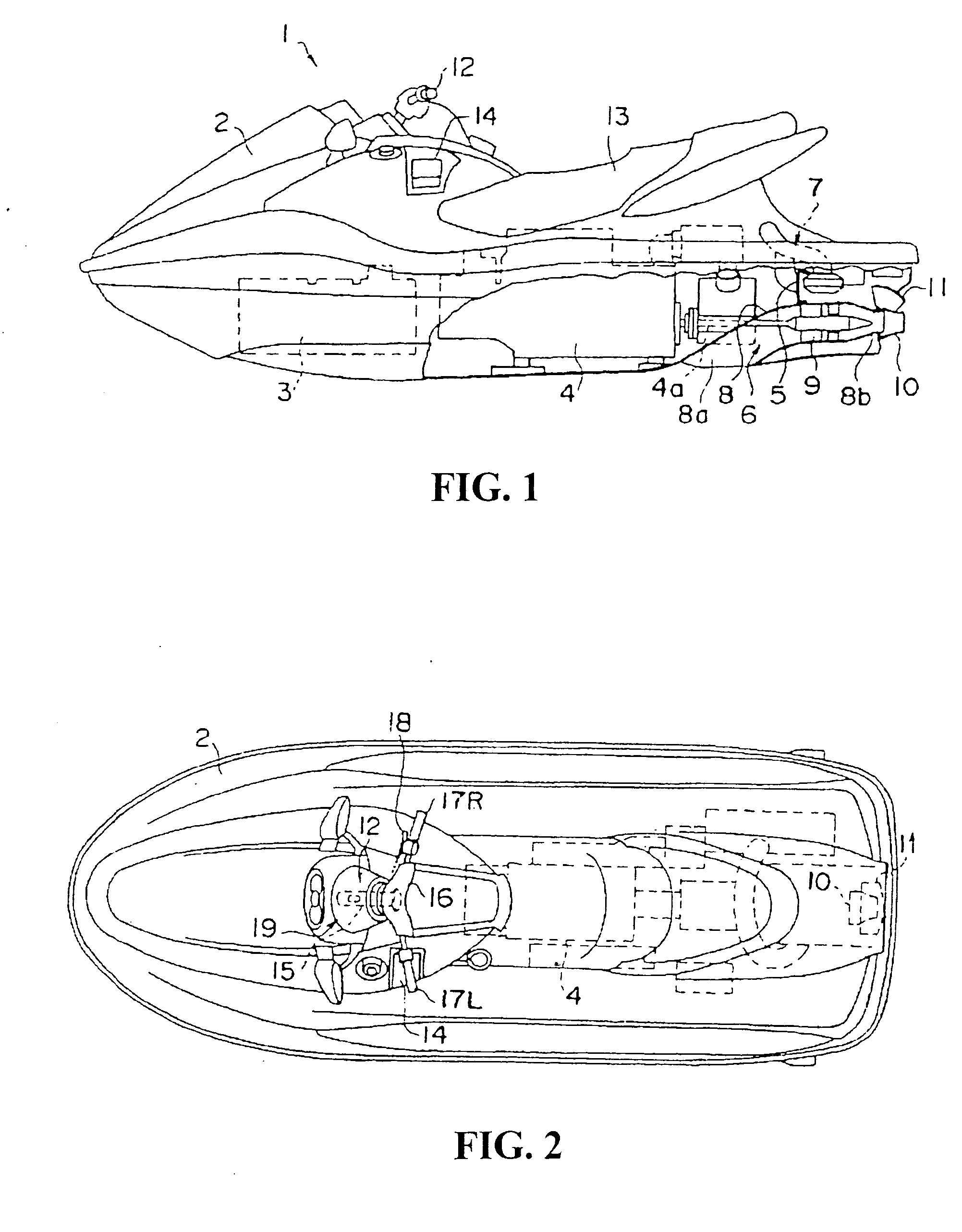 Jet-propelled watercraft