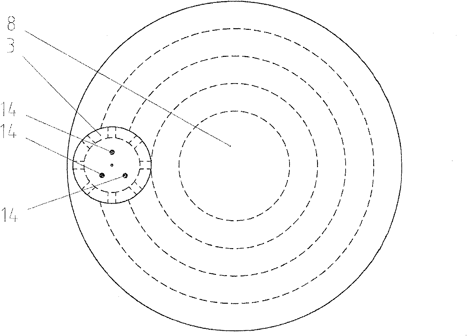 Trimming device for polishing cushion