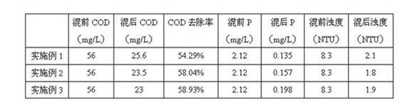 Composite coagulant for advanced treatment of biochemical tail water, as well as preparation method and application thereof