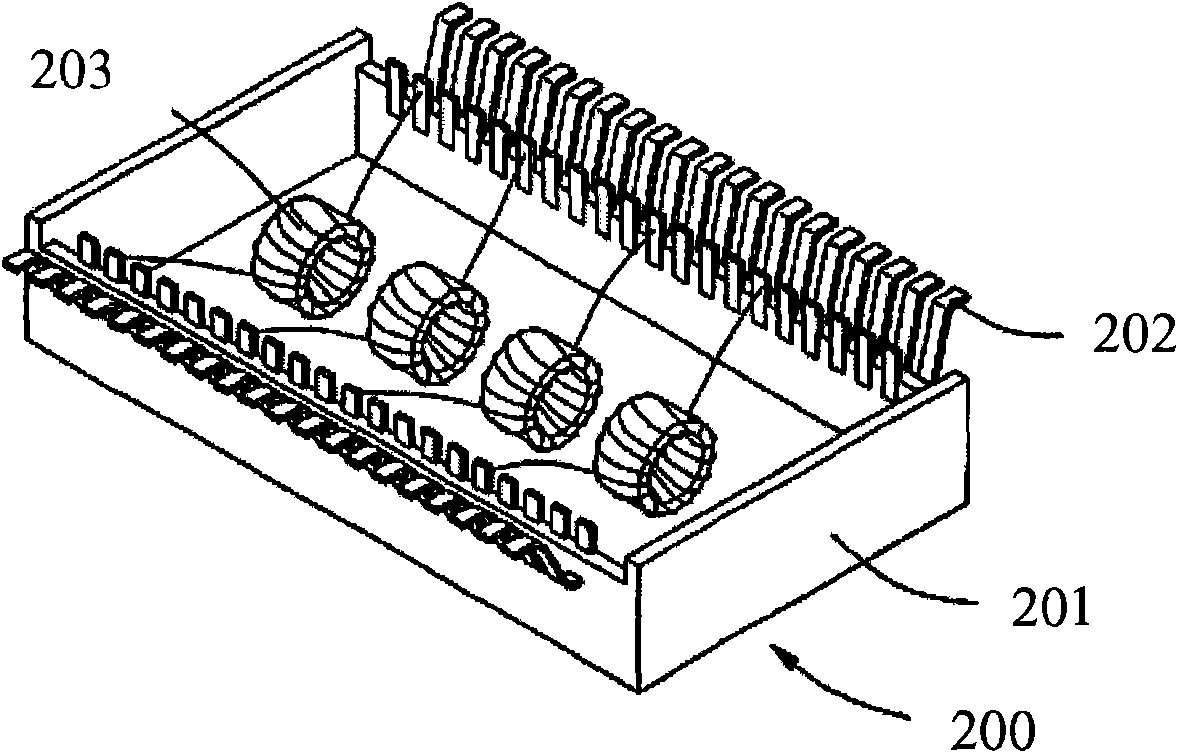 Network transformer as well as network module and electronic device using same