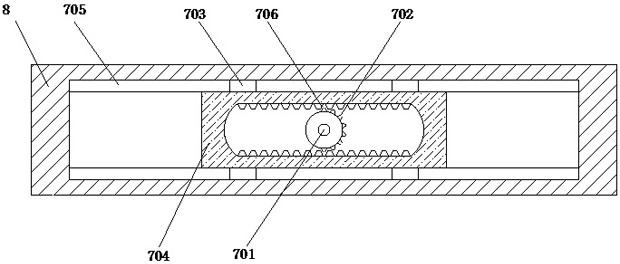 A fast collection and treatment device for fallen leaves