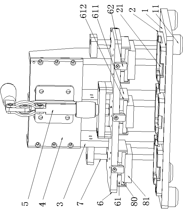 Tool for pressing conductive adhesive