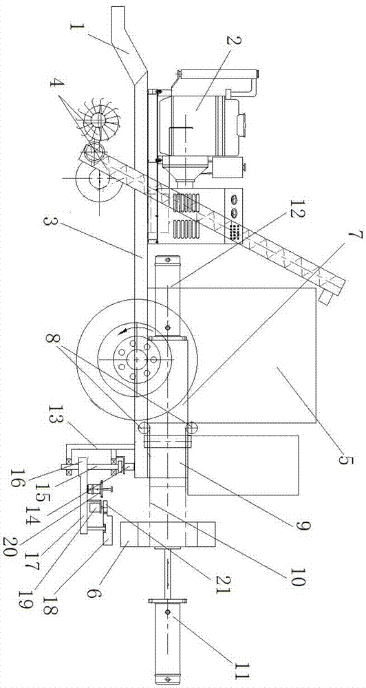 Movable straw compact forming equipment in field