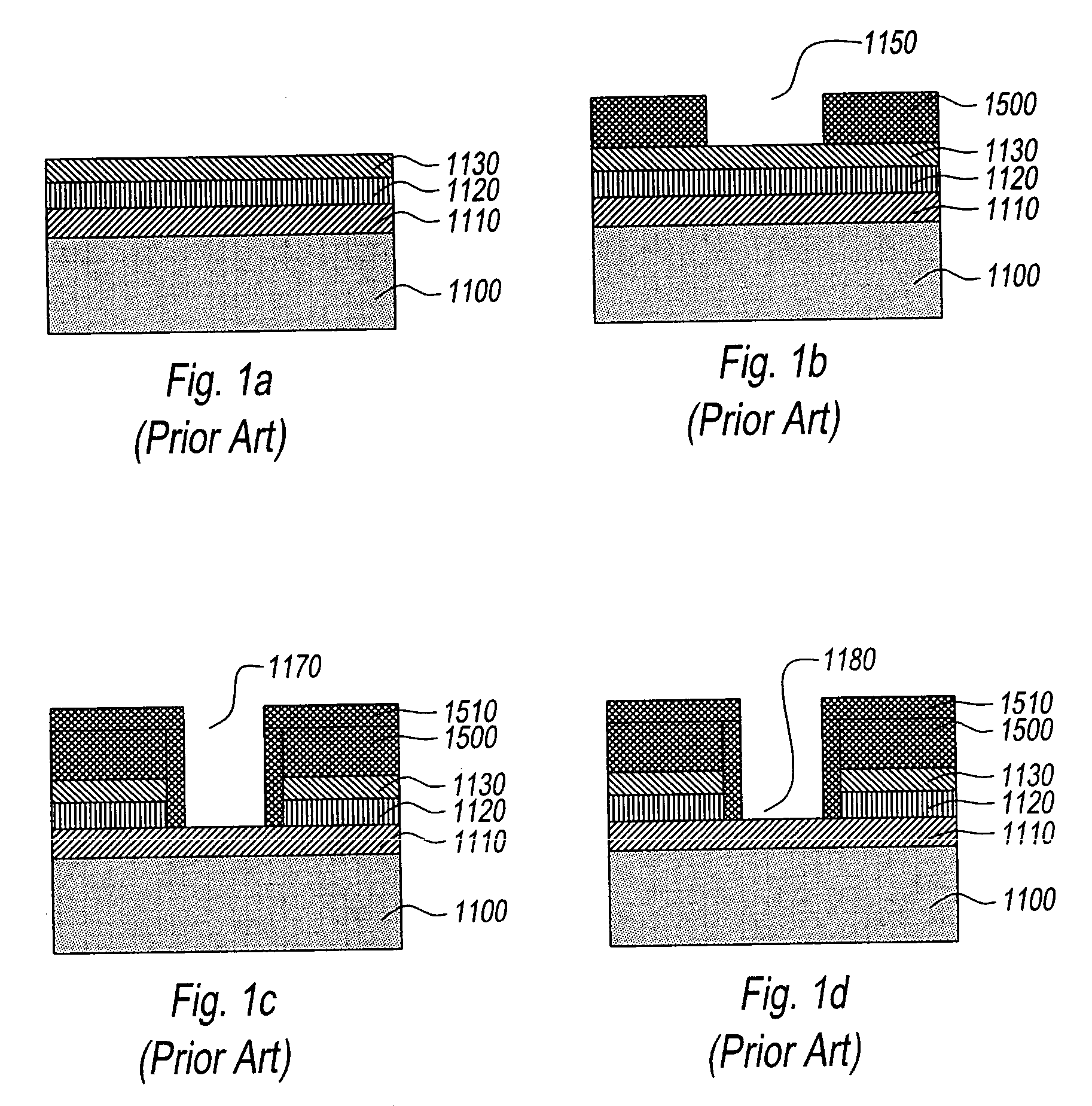 Method of forming closed air gap interconnects and structures formed thereby