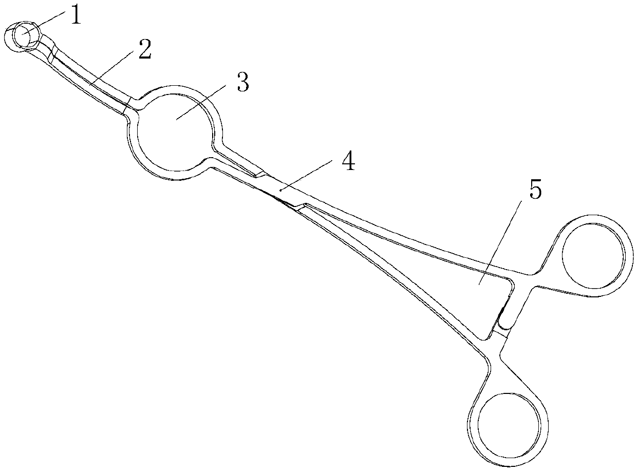 Laparoscopic-assisted binding ligator for treating prostate back side venous plexuses and application