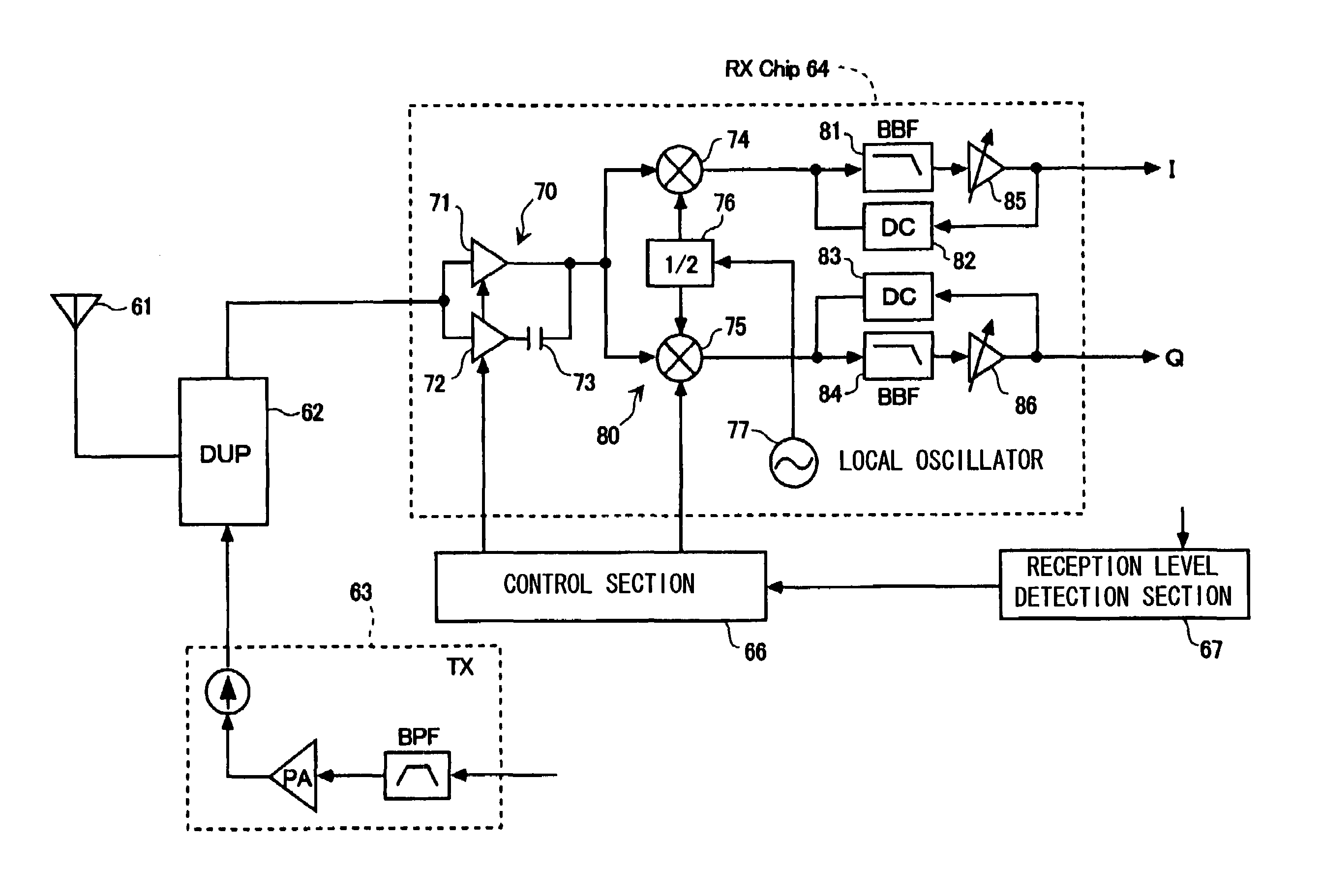 Receiver circuit and radio communication terminal apparatus