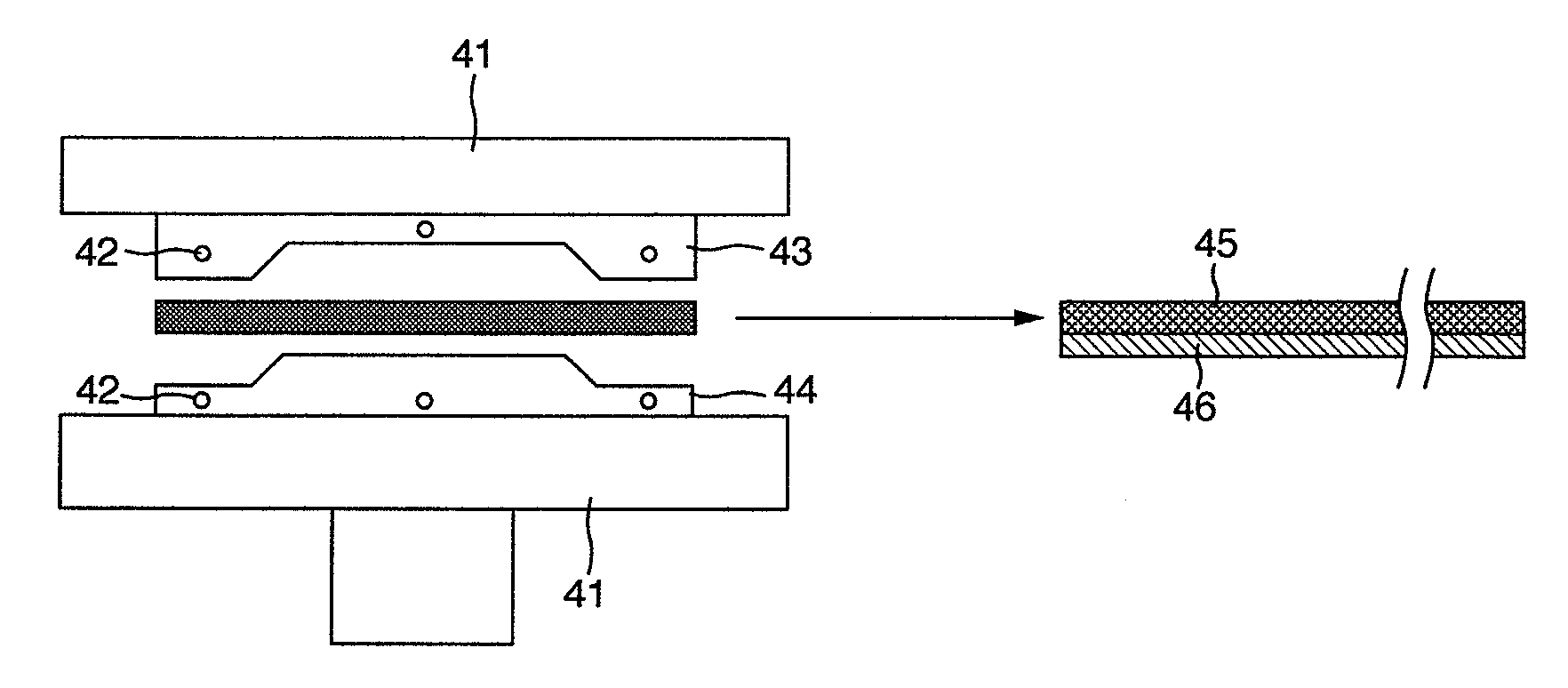 Casing for electronic device, method for manufacturing same, and electronic device