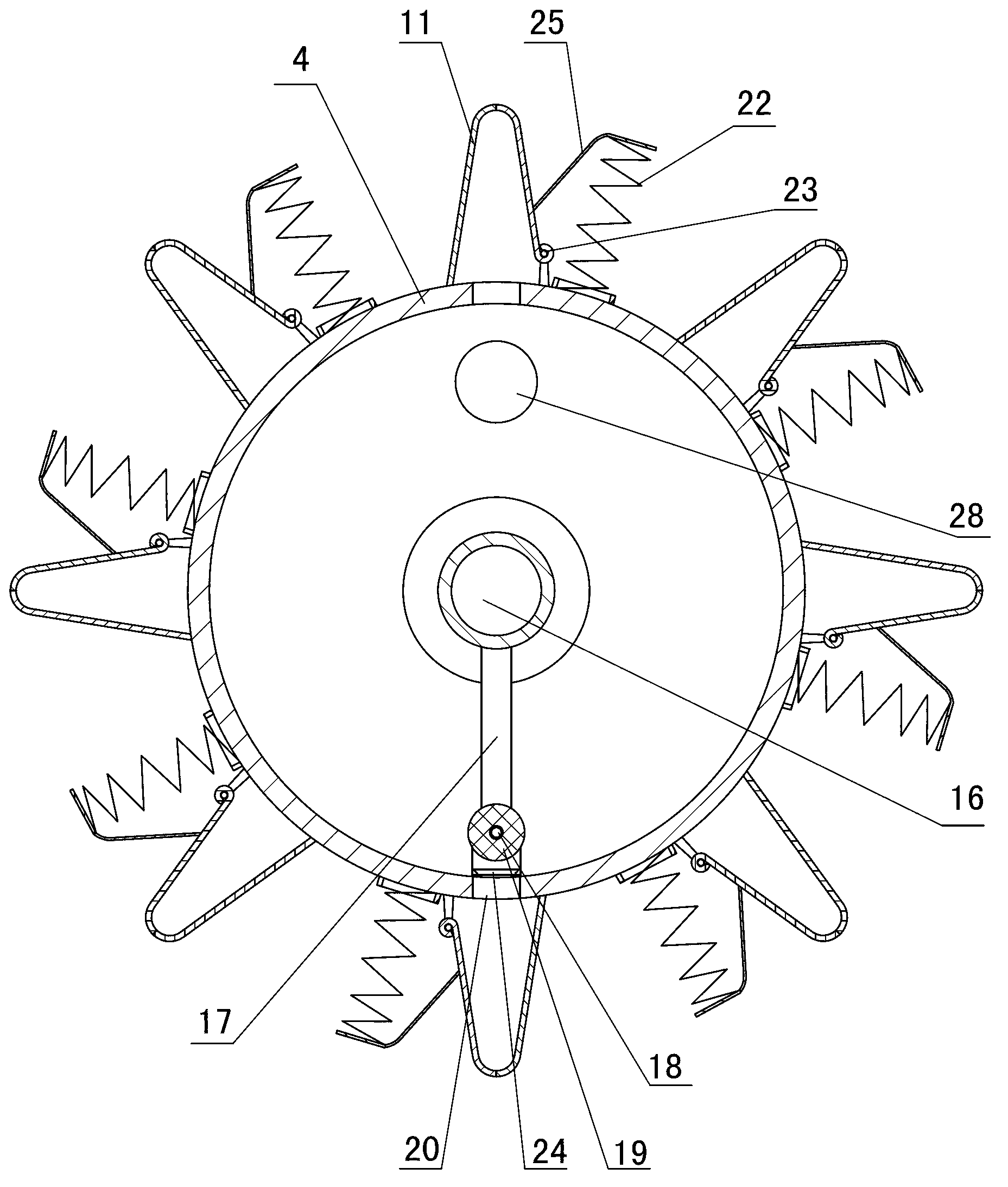 Wheel disc type seed fertilizer dibbler