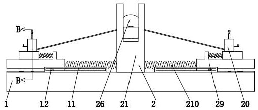 A kind of fiber textile yarn elastic performance detection device and detection method