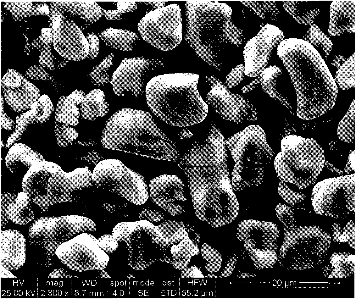 Positive material for lithium ion battery and its preparation method