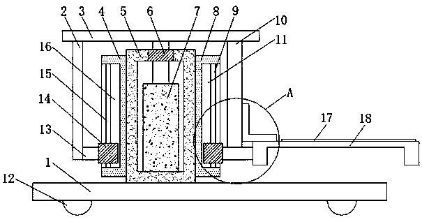 Heavy machine lifting device