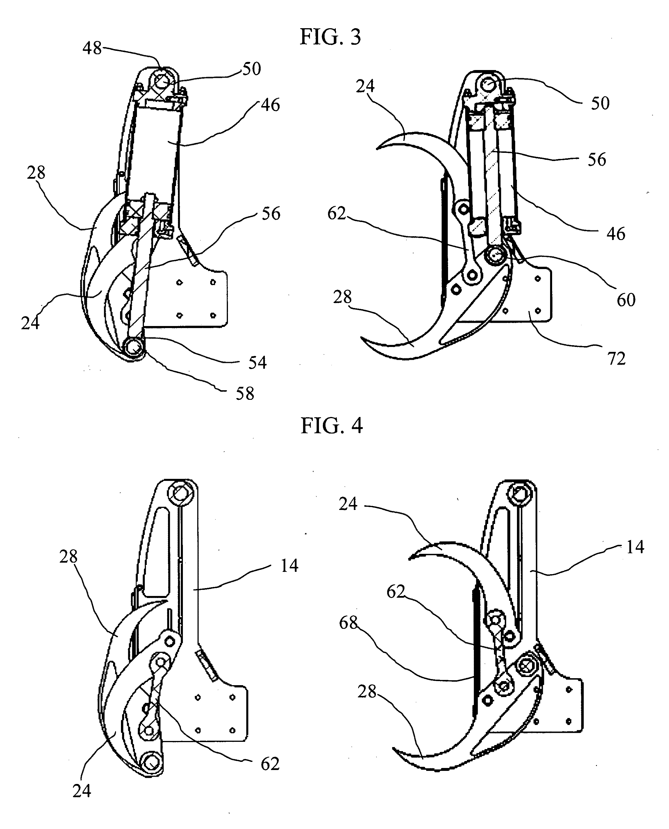 Vehicle grasping apparatus