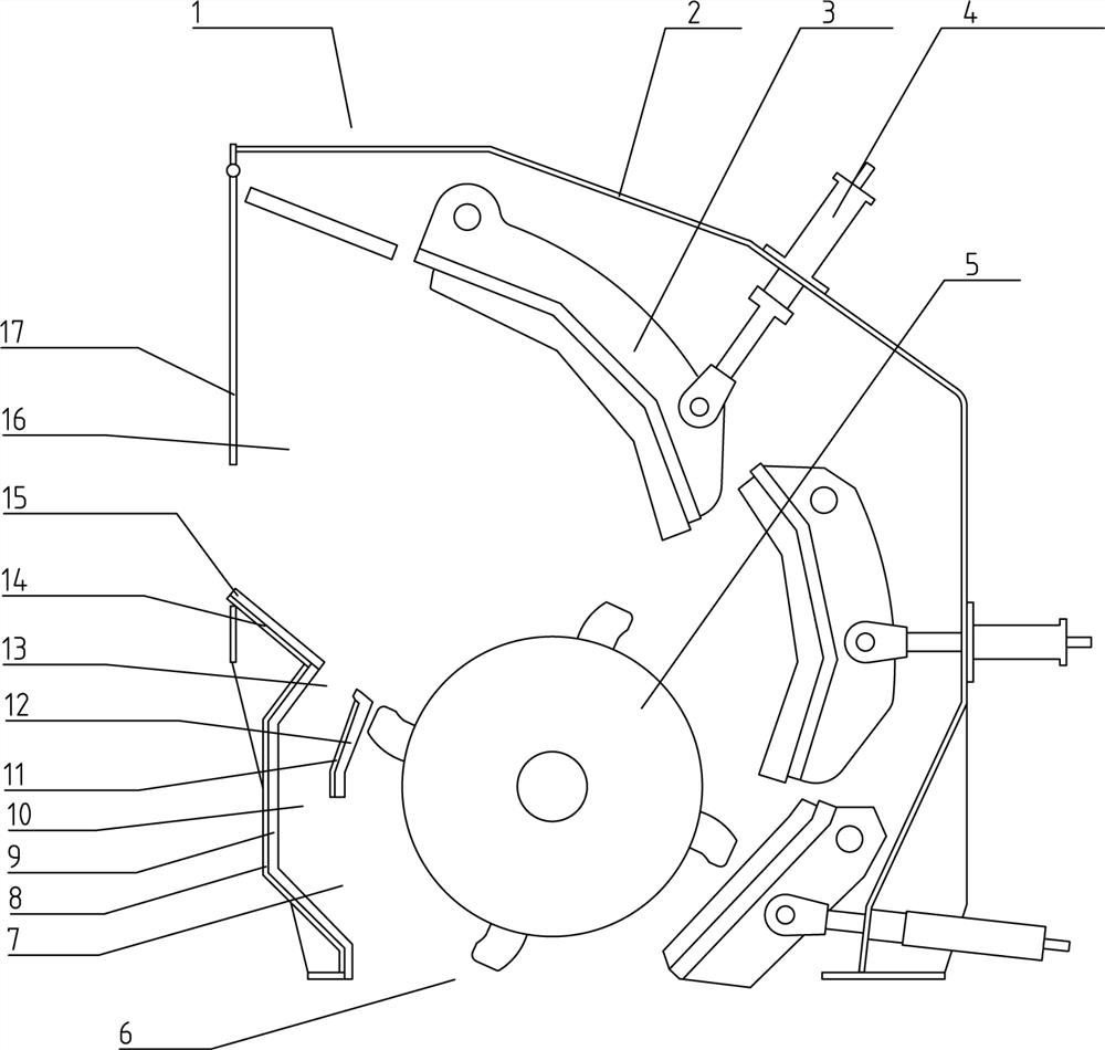 Internal air flow self-circulation type impact crusher