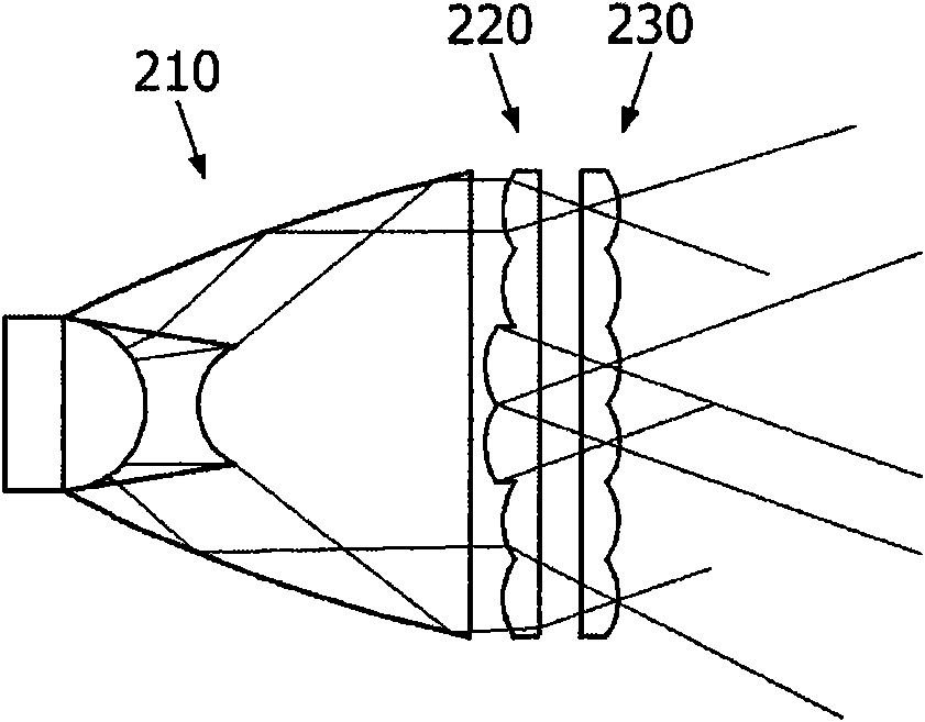 Floodlight with tiltable beam