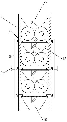 Dispersing and grinding device for paint production