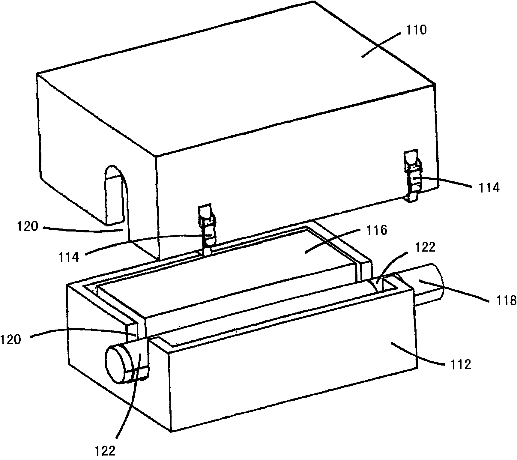 Housing for accommodating at least one fuel cell stack