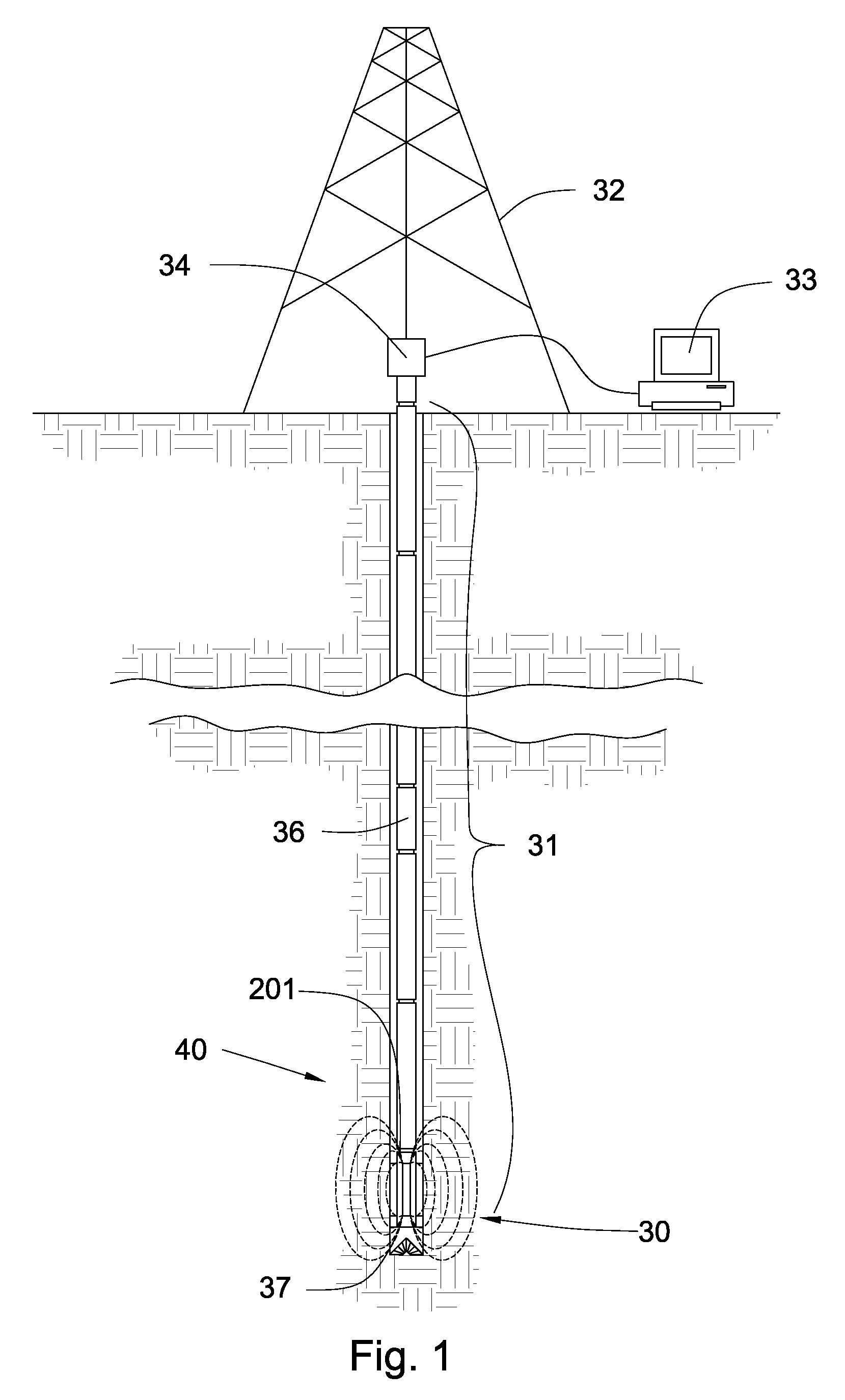 Externally guided and directed field induction resistivity tool