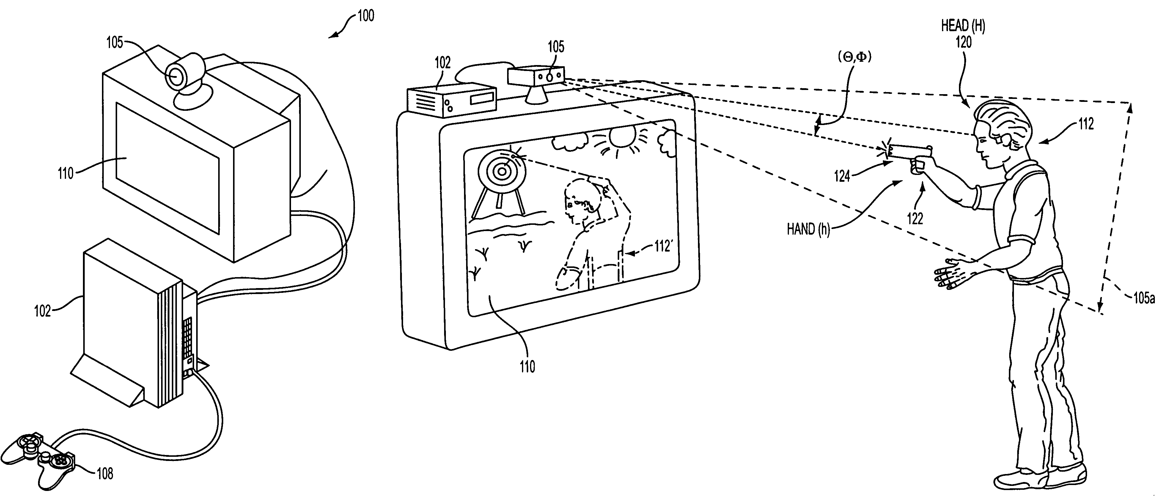 Methods and systems for enabling direction detection when interfacing with a computer program