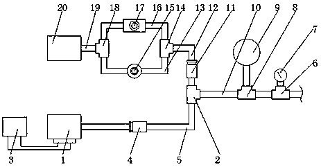 Complete constant-voltage frequency conversion water supply system