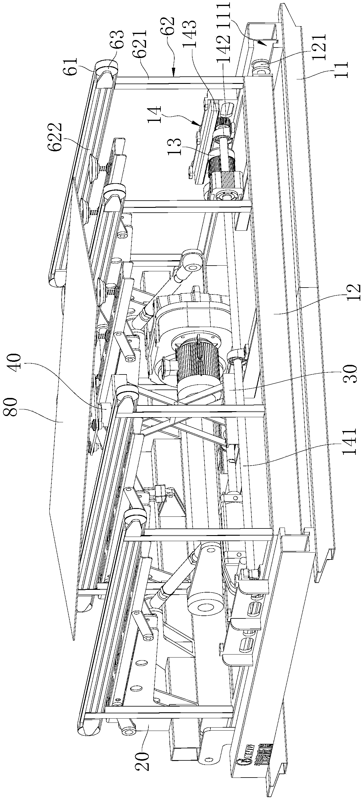 Glass sheet loading and unloading platform