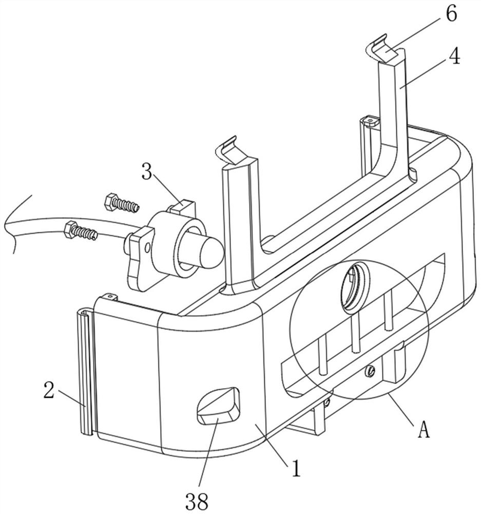 Novel bumper and camera mounting structure