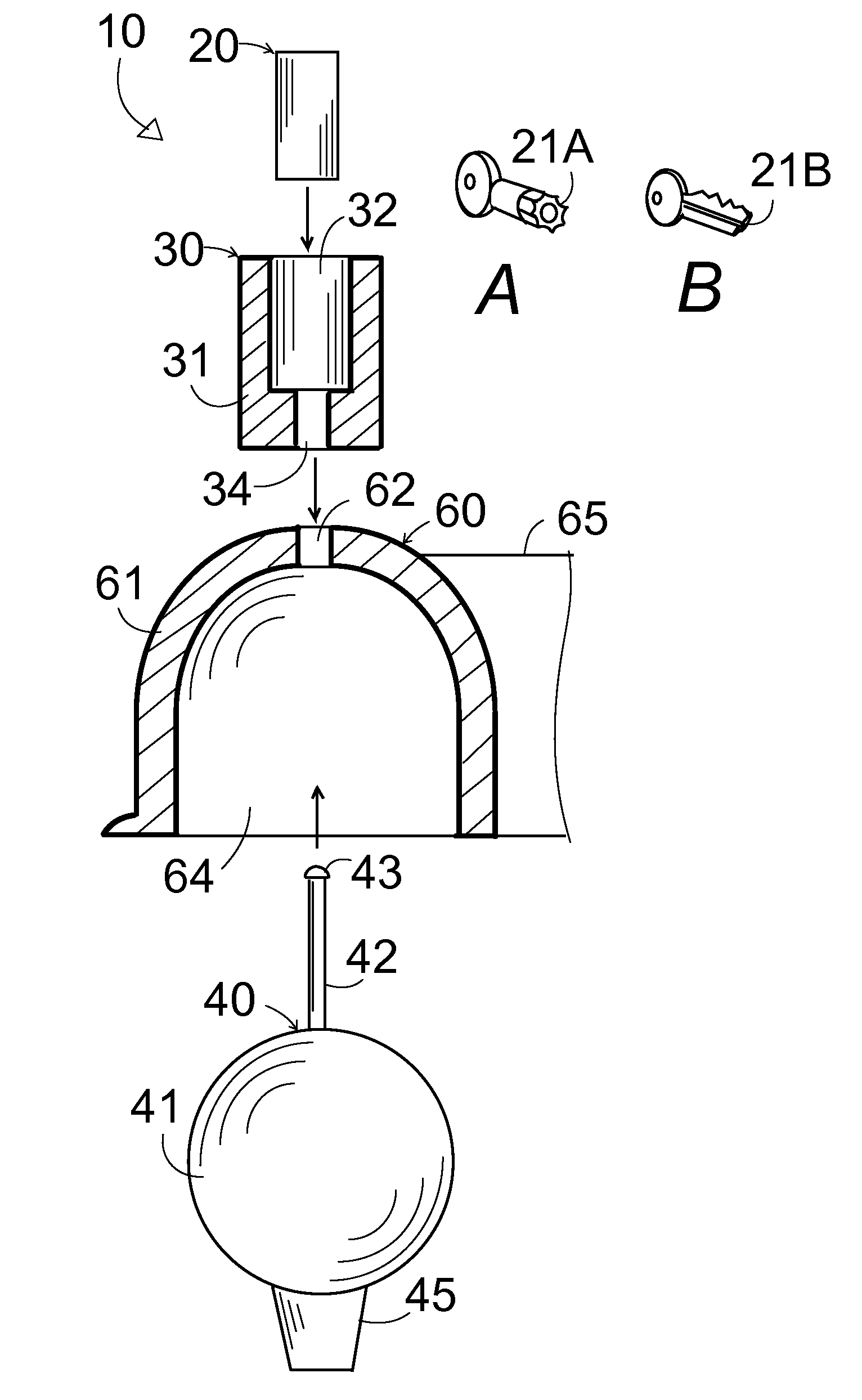 Trailer hitch receiver lock