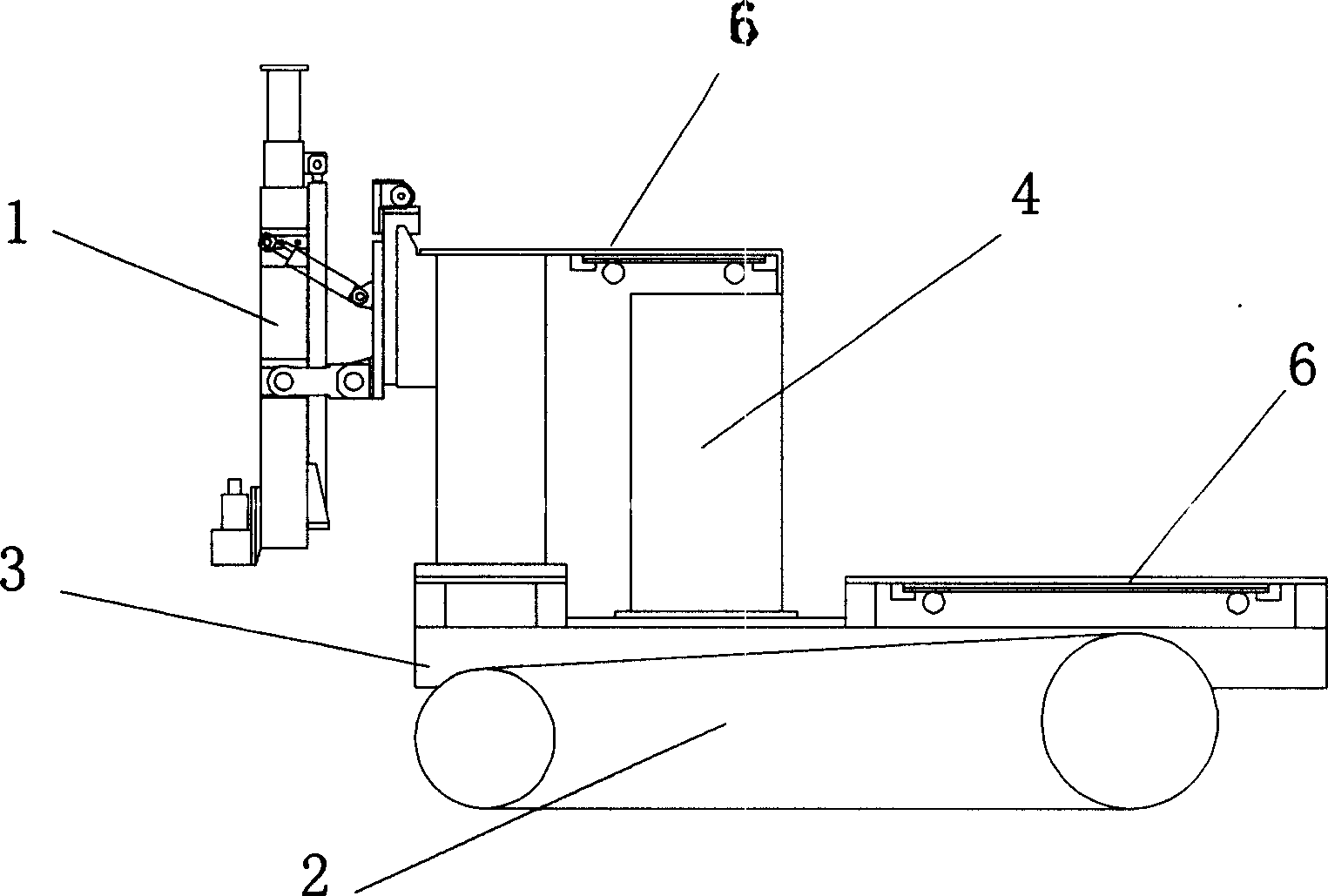 Self-propelled cable machine