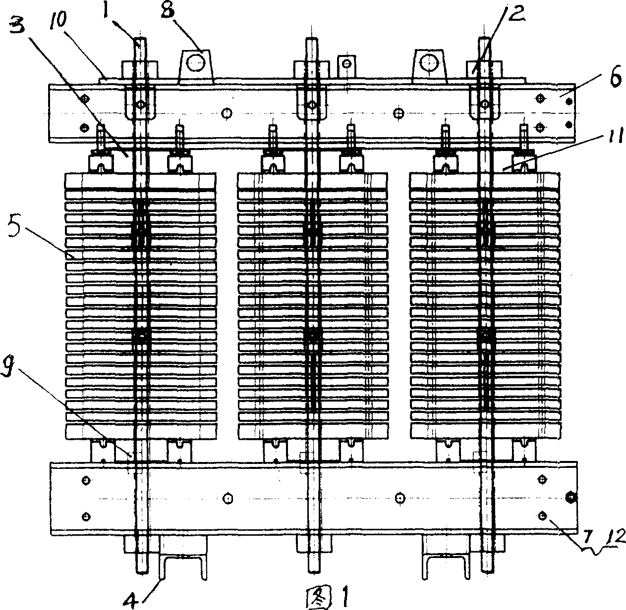 Ring iron core reactor