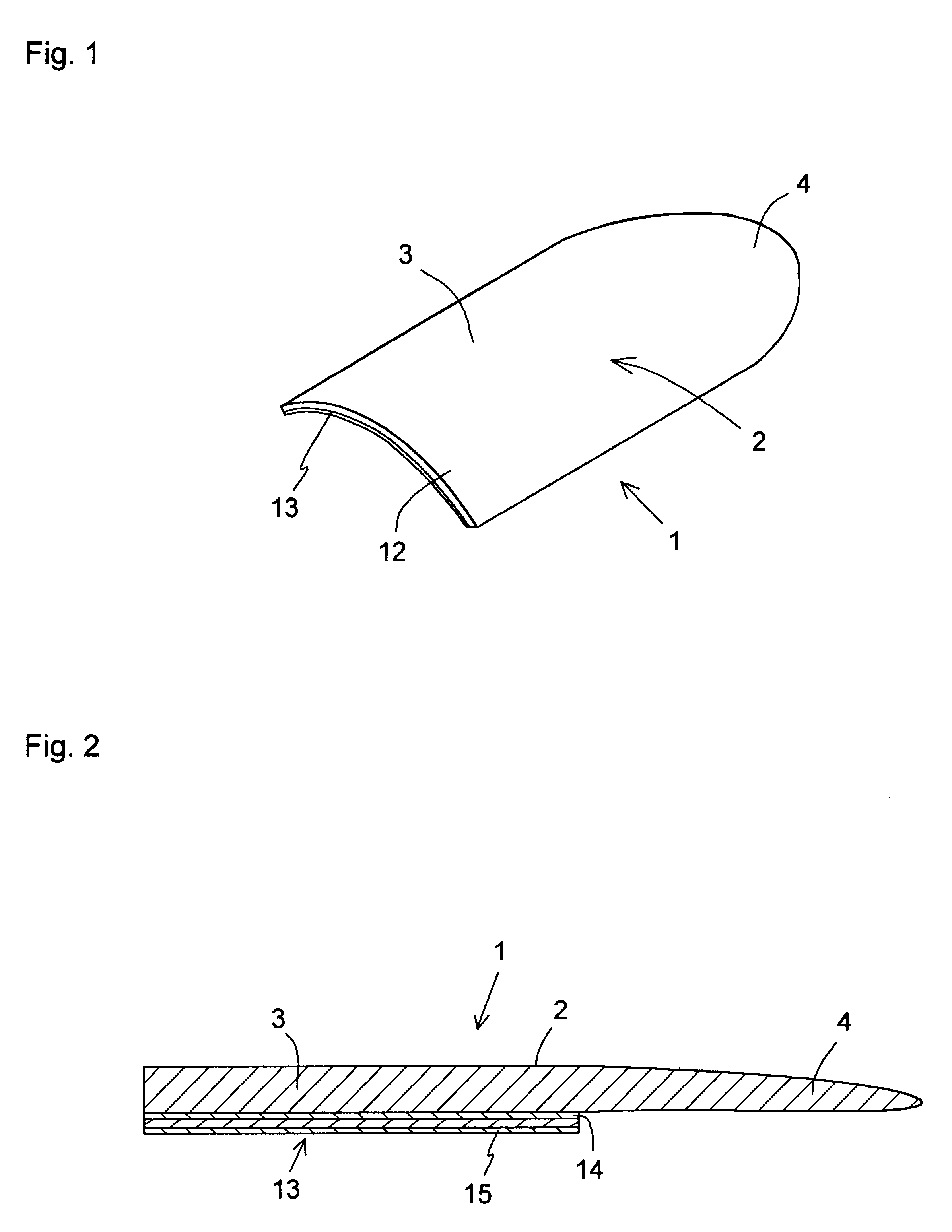 Method for manufacturing a false nail chip